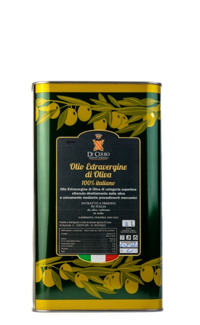 Olio extra vergine di oliva 3L- campagna olearia 2023/2024